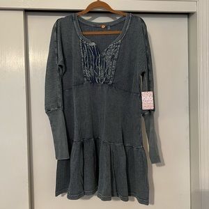 Free People Long sleeve thermal dress